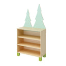 prateleira bosque com pés