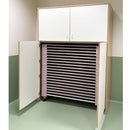 Mueble Línea NE para guardar cunas y sábanas. 