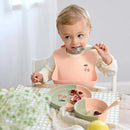 Babete de silicone Happy Smile