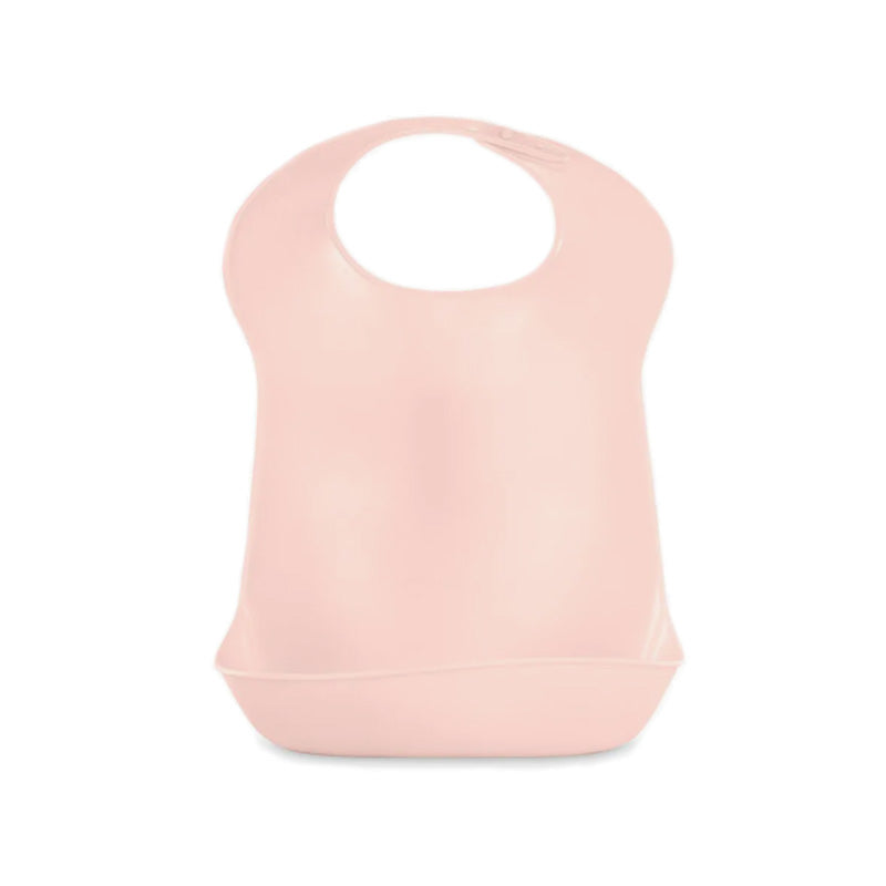 Babete de silicone ajustável salmão