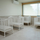 Berço em madeira branco