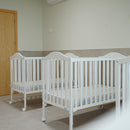 Berço em madeira branco