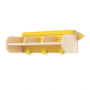 Shelf with 3 seater hanger