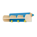 Shelf with 3 seater hanger