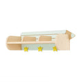 Shelf with 3 seater hanger