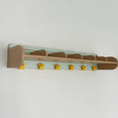 Shelf with hanger 6 places