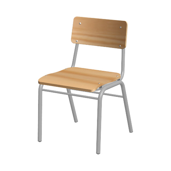 Cadeira Escolar EKO com estrutura metálica