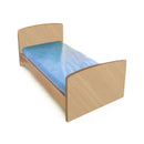 Cama miniatura em madeira