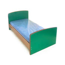 Cama miniatura em madeira