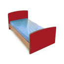 Cama miniatura em madeira