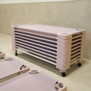 Carro de transporte com rodas para catre Kidzzz