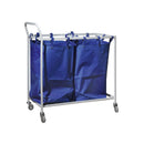 Carro transporte roupa suja duplo - Sílaba