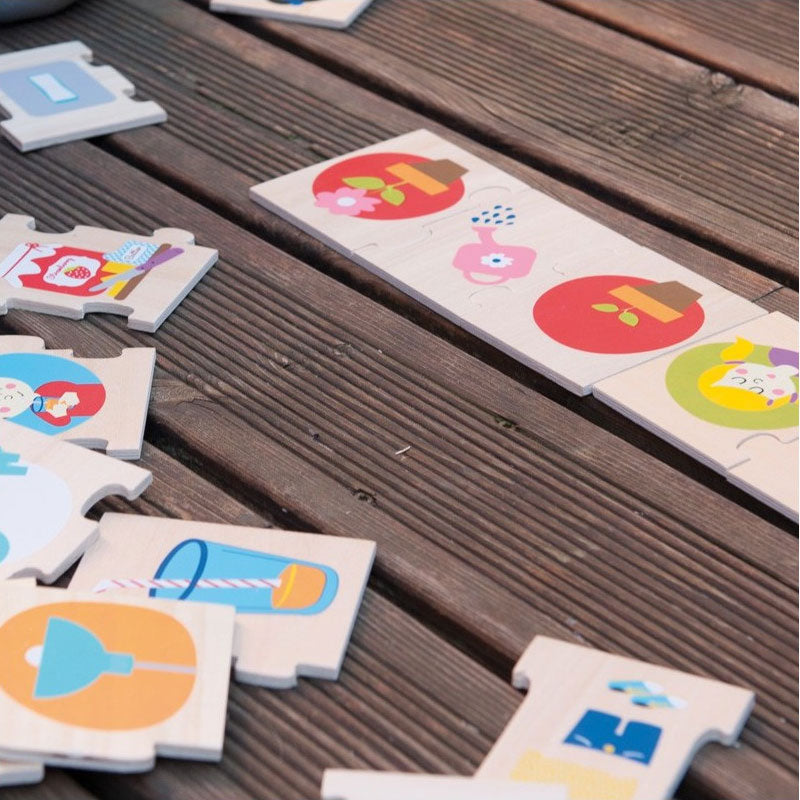 Set of 10 sequence puzzles
