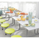 Conjunto de 36 Peças de Loiça para Refeitório