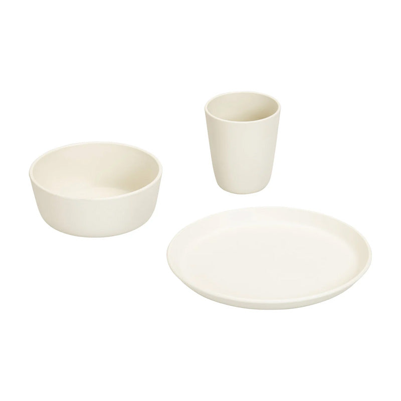 Conjunto de 3 Peças de Loiça para Refeitório