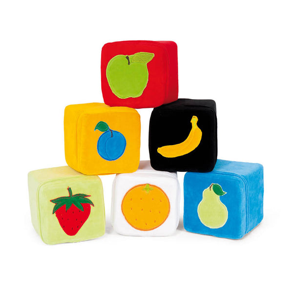 Cubos de frutas (conj. 6)