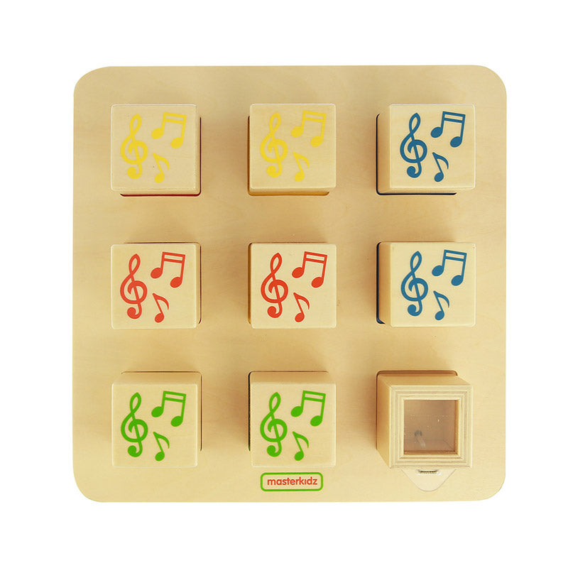 Quadro didático cubos com sons