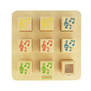 Quadro didático cubos com sons