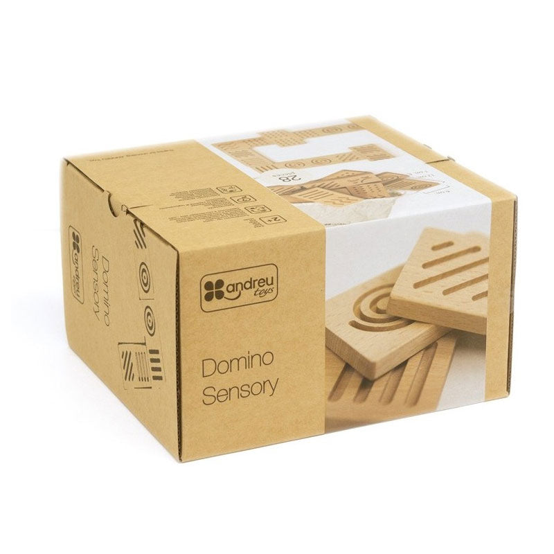 Dominó sensorial de madera