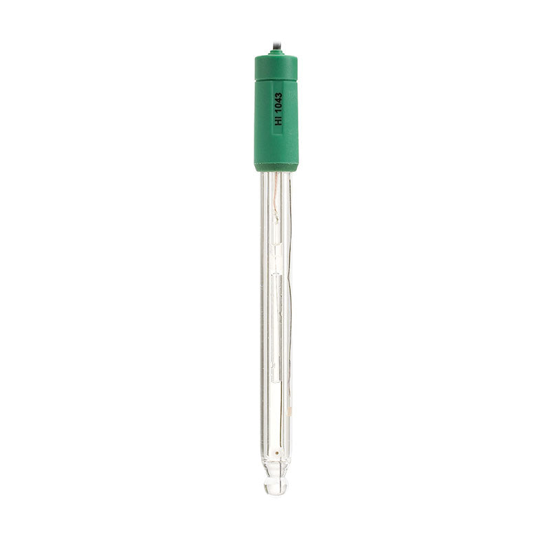 Electrodo de pH relleno, triple unión, BNC