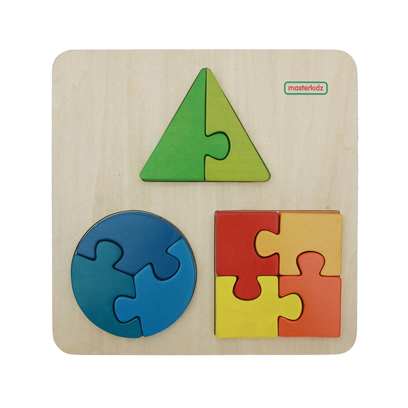 Quadro didático encaixe puzzle
