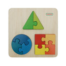 Quadro didático encaixe puzzle