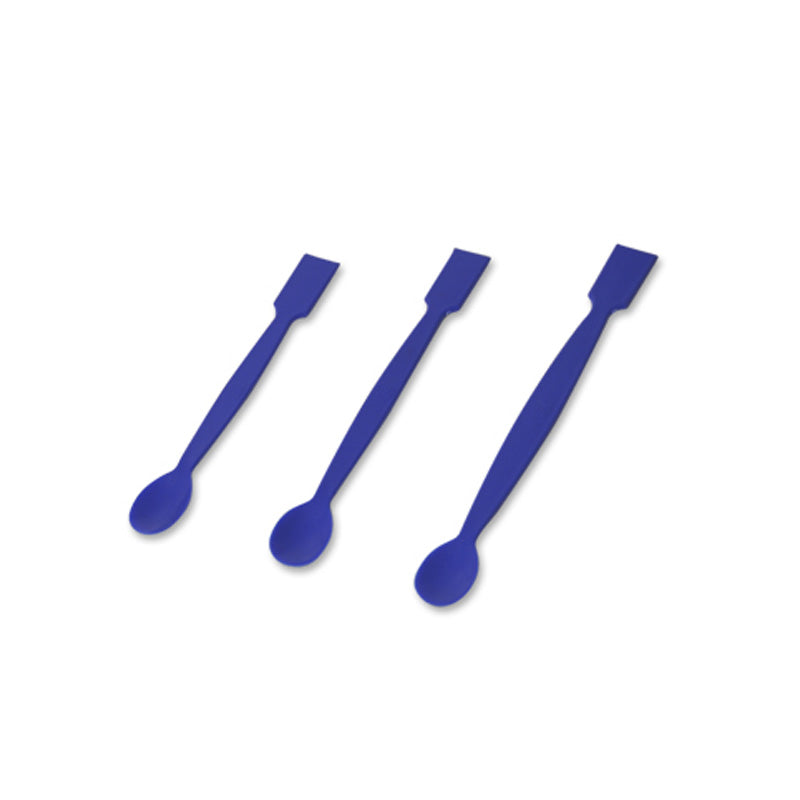 Espátula colher plana PP azul - Sílaba