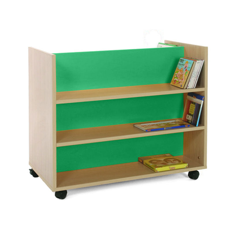 Estante de biblioteca dupla face - Sílaba