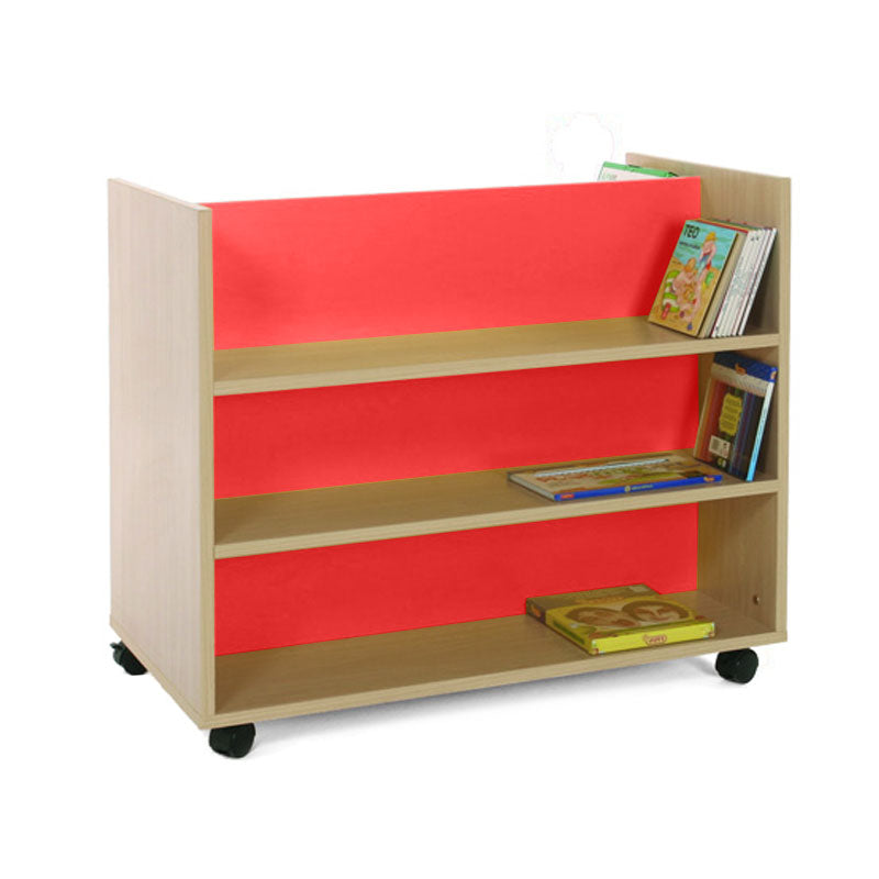 Estante de biblioteca dupla face - Sílaba