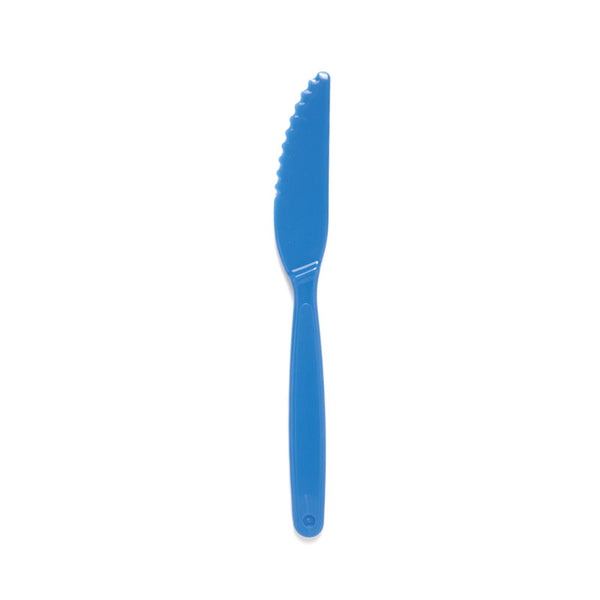 faca em policarbonato azul