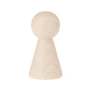 Figurinha de madeira 61 mm