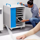 Armário de carregamento horizontal LapCabby - 10 tablets até 15.6"