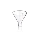 Funil de vidro p/ pós 120mm