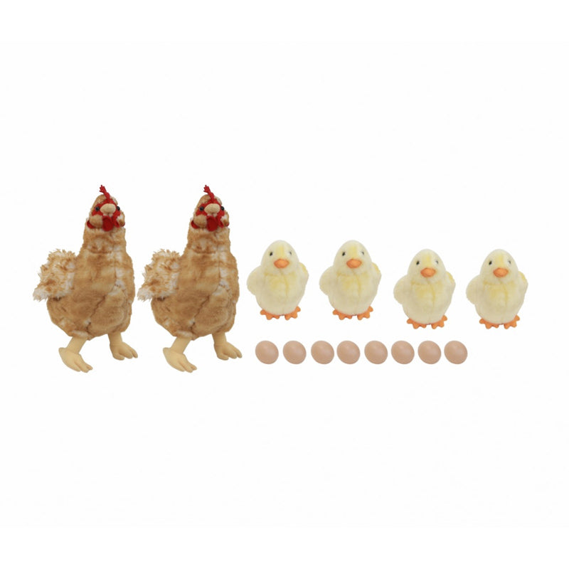 Juego de pollos "de mentira"
