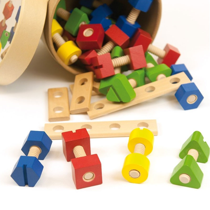 Wooden interlocking game
