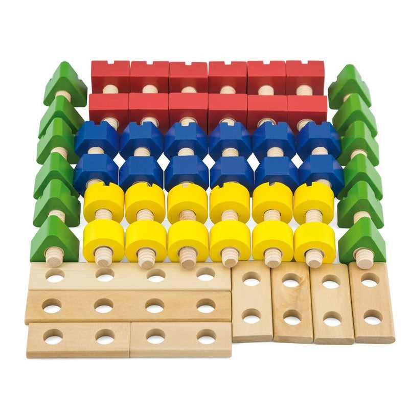 Wooden interlocking game