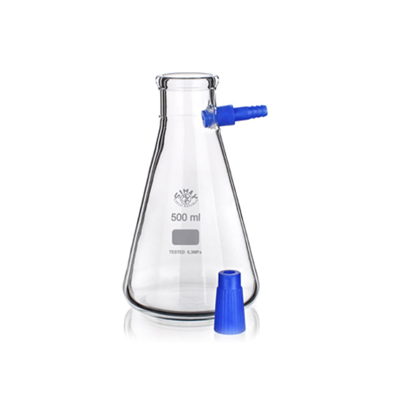 Botella Kitasato con aceituna en envase de plástico, Simax 500ml