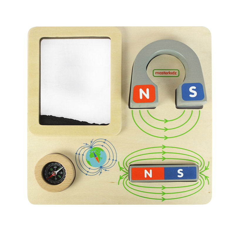 Quadro didático STEM magnetismo