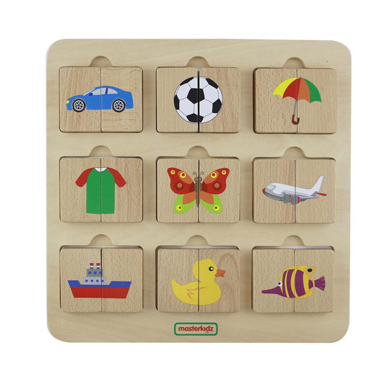 Quadro didático sobreposição de objetos