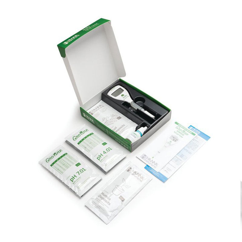 Medidor de pH de bolsillo Groline para suelo