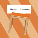 infografia mesa madeira