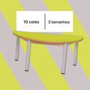 Infografia mesa semi circular