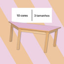 Infografia Mesa Trapezoidal madeira