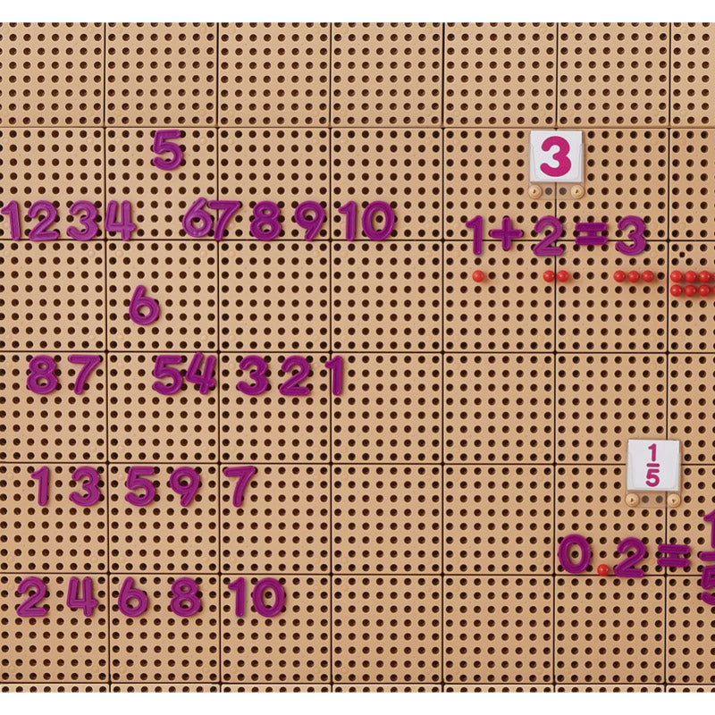 Kit de 82 peças STEM números e sinais matemáticos - Sílaba