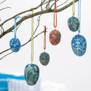 Ovos de madeira (60 x 40 mm) - 10 unid.