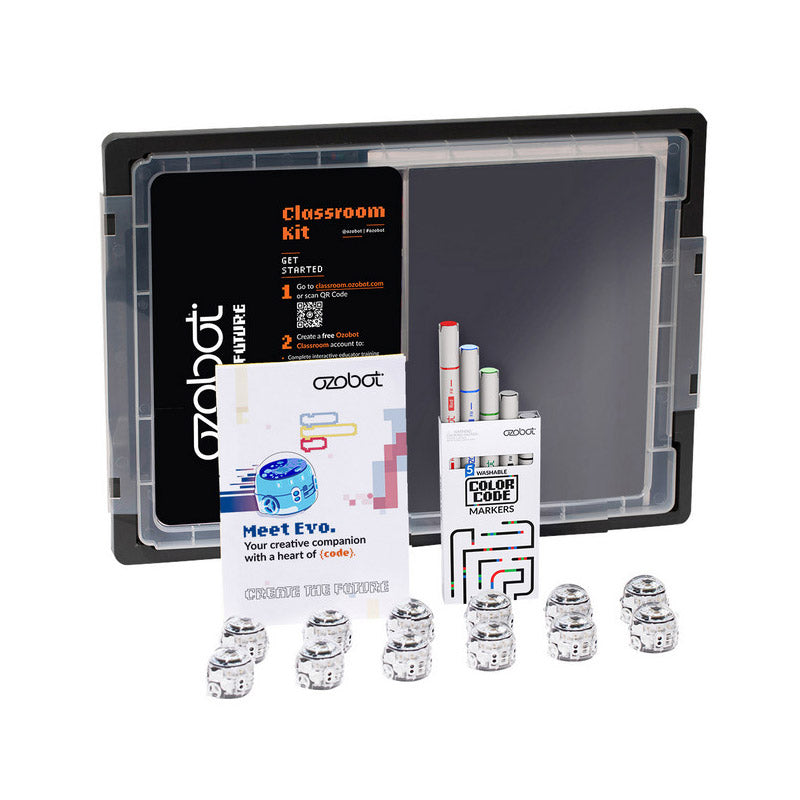 Kit Robô Ozobot EVO com tabuleiro (PK12) - Sílaba