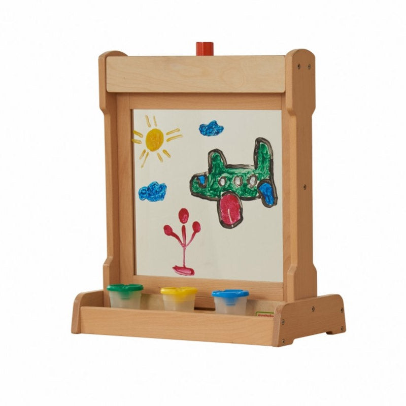 Suporte duplo de mesa para painel STEAM