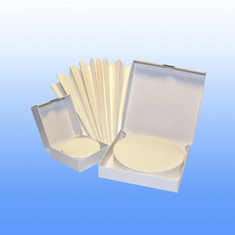 Papel de filtro cualitativo FC22L de 125 mm, velocidad lenta (caja de 100)