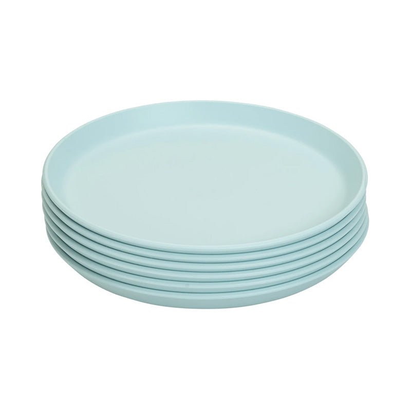Juego de 6 platos de cafetería