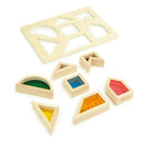 Puzzle translúcido com sons